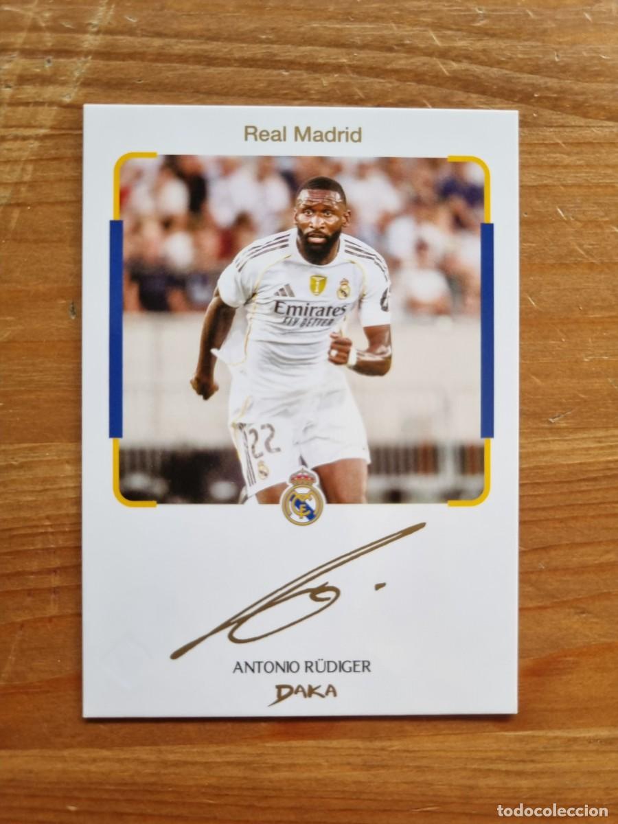 Cromos de f&uacute;tbol: IC-7 Antonio R&Uuml;DIGER (Real Madrid CF) INSTANT CHEKI. Topps Audience 2025 2026 25 26 DAKA