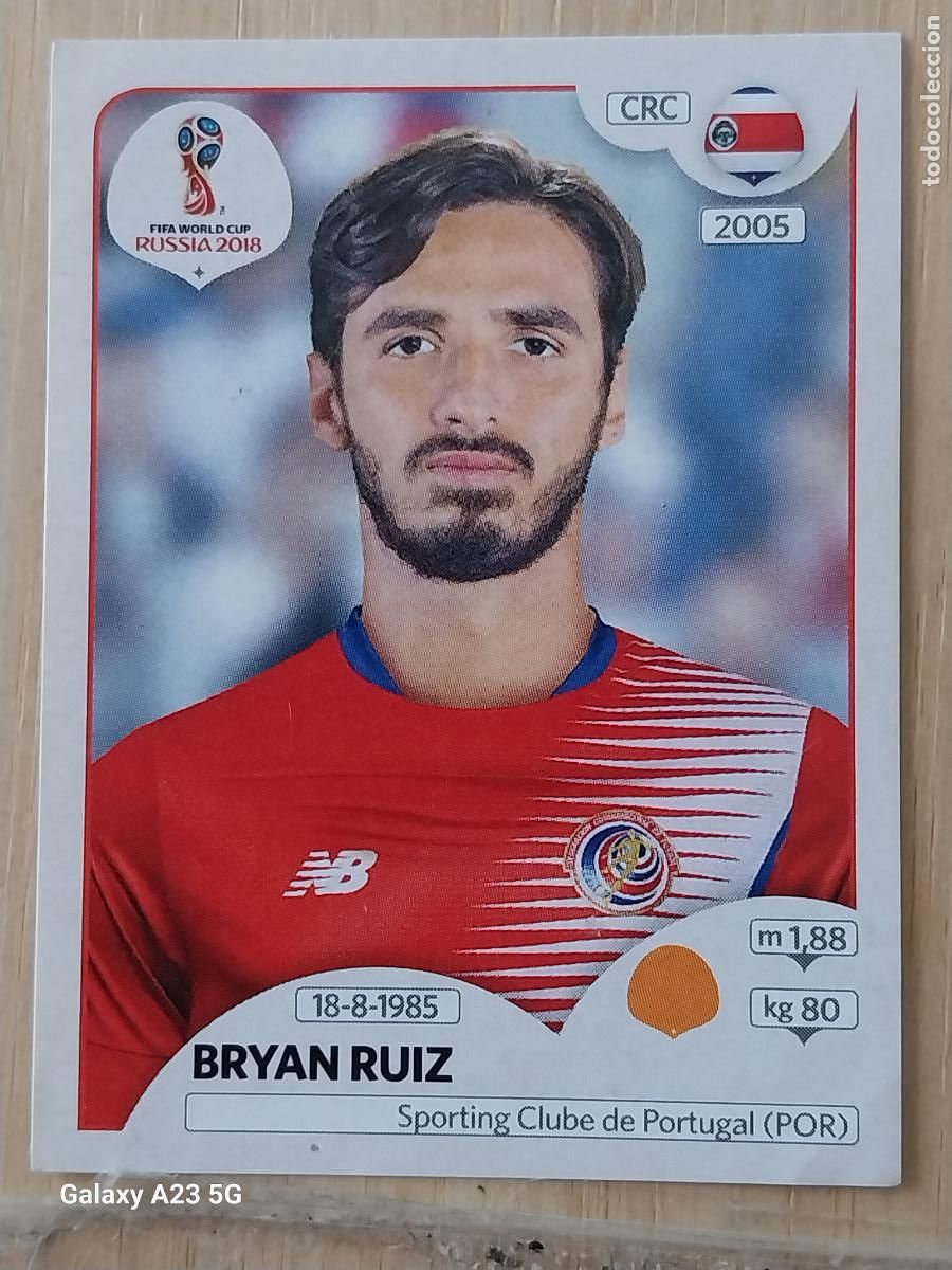 Cromos de f&uacute;tbol: 403 Ruiz COSTA RICA * RUSSIA RUSIA 2018 * PANINI WORLD CUP CROMO SIN PEGAR NUNCA ORIGINAL PANINI