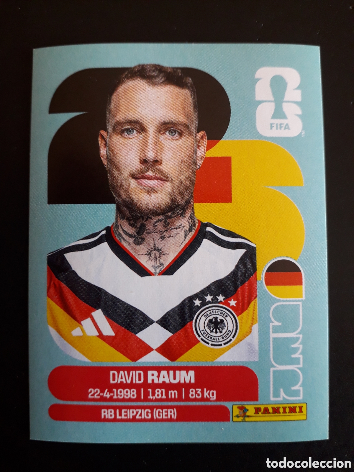 Cromos de f&uacute;tbol: RAUM ALEMANIA GER 4 MUNDIAL F&Uacute;TBOL 2026 FIFA WORLD CUP PANINI SIN PEGAR PEDIDO M&Iacute;NIMO 3&euro;