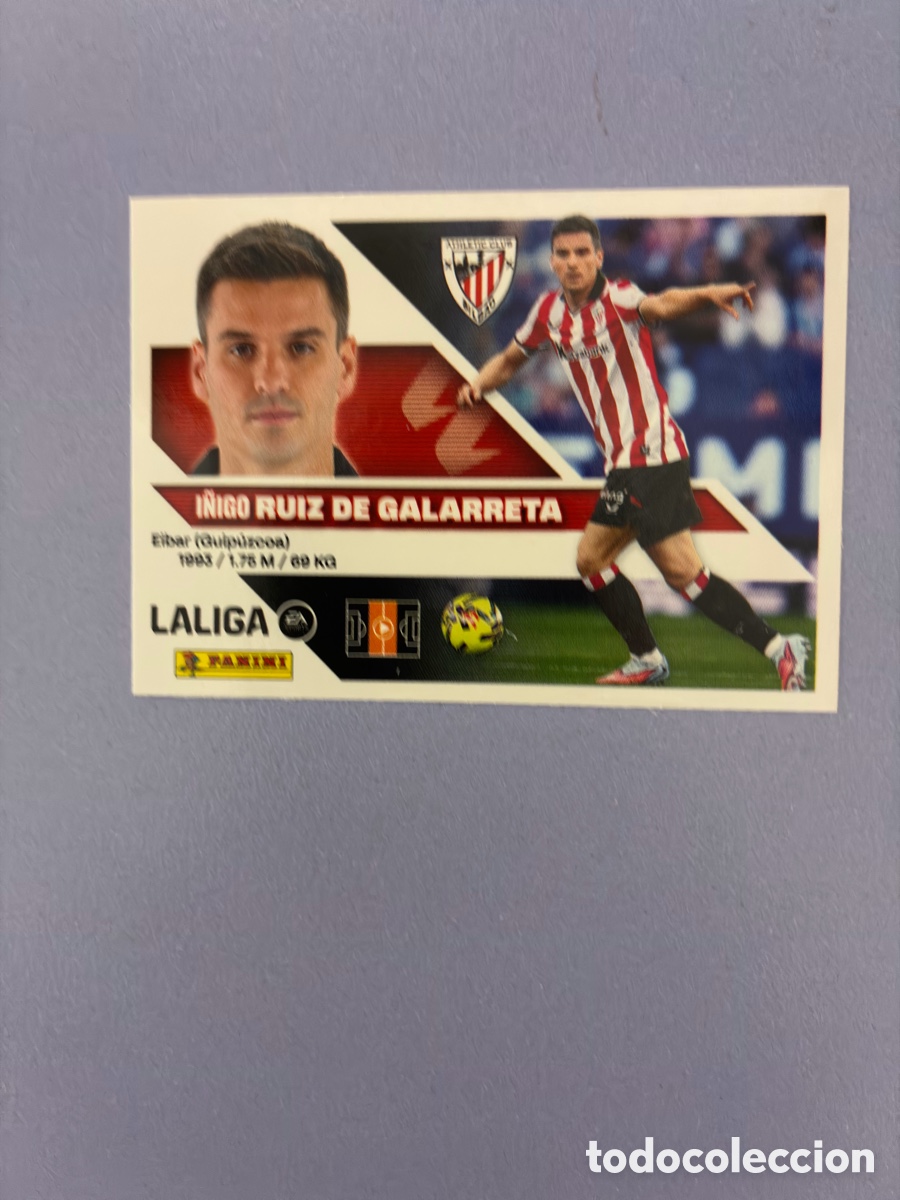 Cromos de f&uacute;tbol: Cromo &Iacute;&ntilde;igo Ruiz de Galarreta N.&ordm; 11 - Athletic Club - Colecci&oacute;n Este / Panini Liga 2026-27
