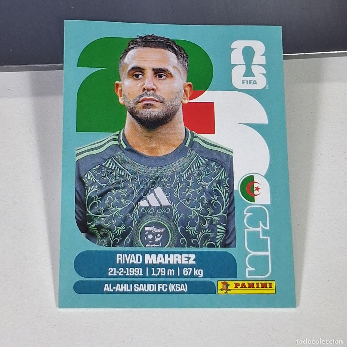 Cromos de Futebol: B61 ALG15 RIYAD MAHREZ 15 ARGELIA ALG MUNDIAL FIFA WORLD CUP 2026 STICKER PANINI