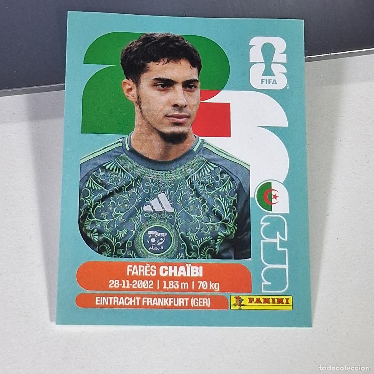 Cromos de Futebol: B61 ALG14 FAR&Eacute;S CHAIBI 14 ARGELIA ALGERIA ALG MUNDIAL FIFA WORLD CUP 2026 STICKER PANINI