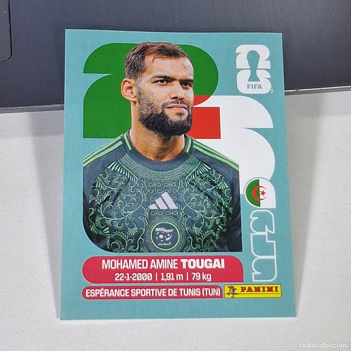Cromos de f&uacute;tbol: B61 ALG 6 ALG6 MOHAMED AMINE TOUGAI ARGELIA ALGERIA MUNDIAL FIFA WORLD CUP 2026 STICKER PANINI