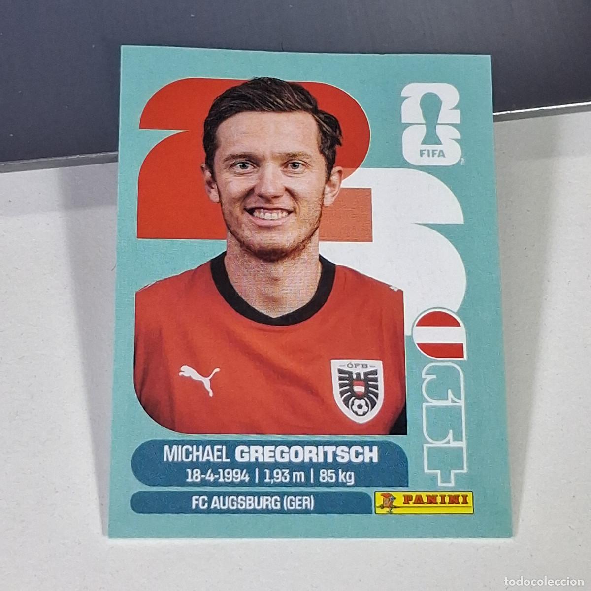 Cromos de f&uacute;tbol: B61 AUT19 MICHAEL GREGORITSCH 19 AUSTRIA AUT MUNDIAL FIFA WORLD CUP 2026 STICKER PANINI