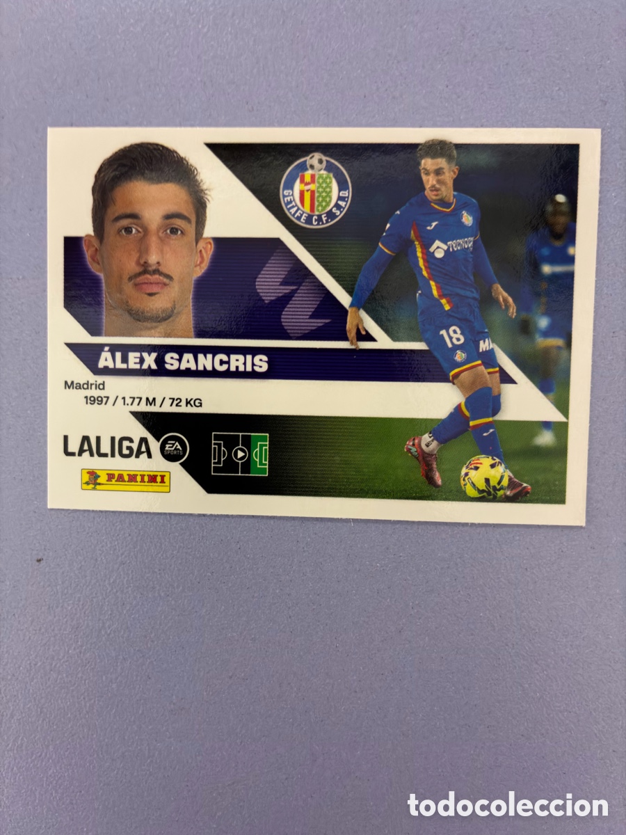 Cromos de f&uacute;tbol: Cromo &Aacute;lex Sancris N.&ordm; 17 - Getafe CF - Colecci&oacute;n Este / Panini Liga 2026-27
