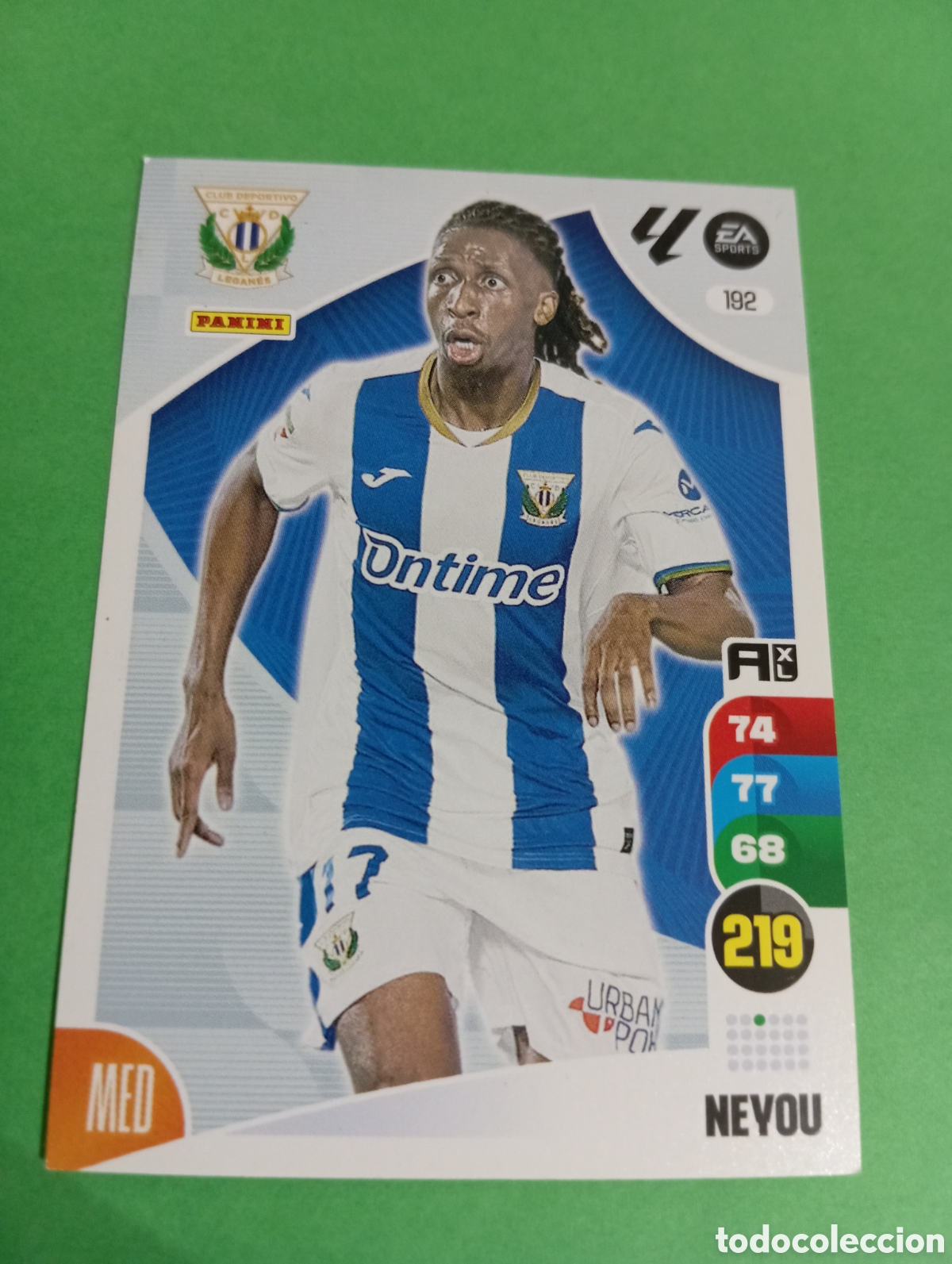 Cromos de f&uacute;tbol: Neyou Legan&eacute;s n&deg;192 / PANINI ADRENALYN XL LA LIGA 2024/2025