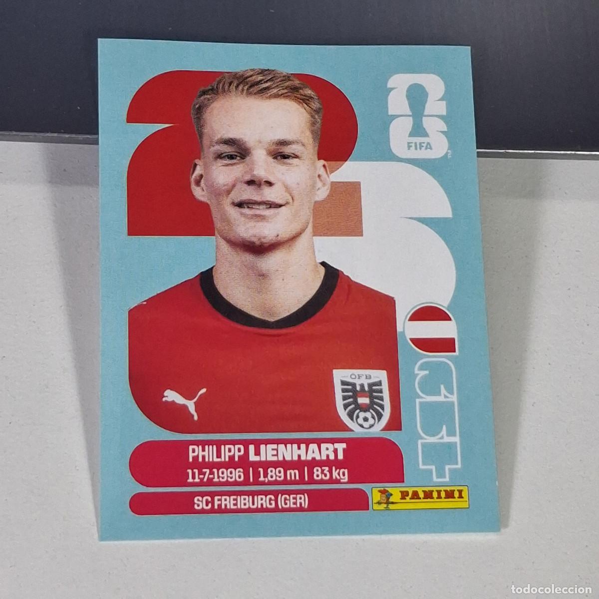 Cromos de Futebol: B61 AUT6 PHILIPP LIENHART 6 AUSTRIA AUT MUNDIAL FIFA WORLD CUP 2026 STICKER PANINI