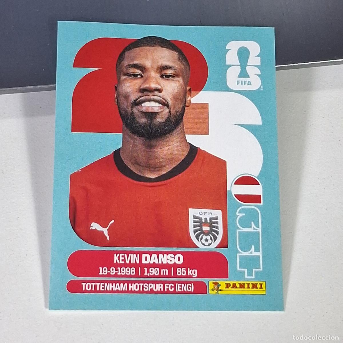 Cromos de f&uacute;tbol: B61 AUT 5 AUT5 KEVIN DANSO AUSTRIA AUT MUNDIAL FIFA WORLD CUP 2026 STICKER PANINI