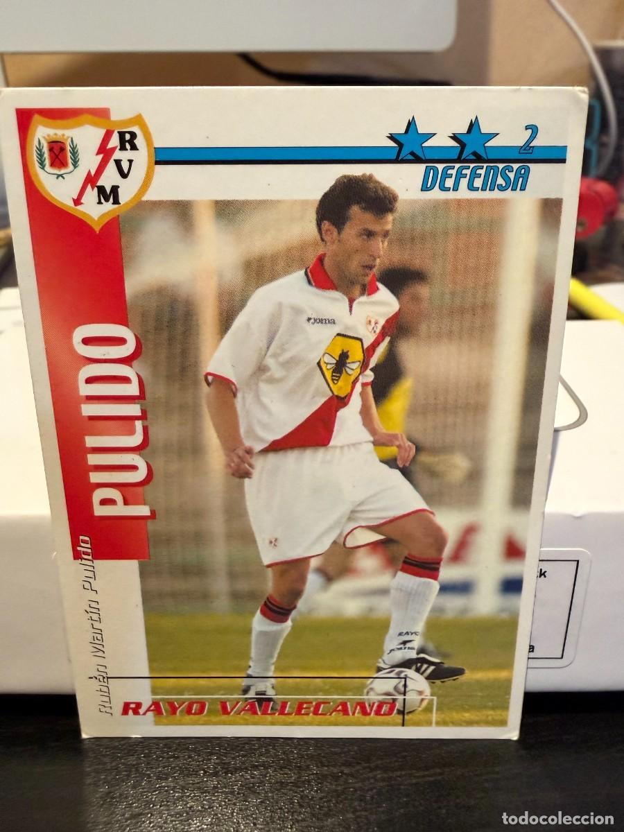 Cromos de f&uacute;tbol: magic box futbol match liga 02-03 pulido rayo vallecano