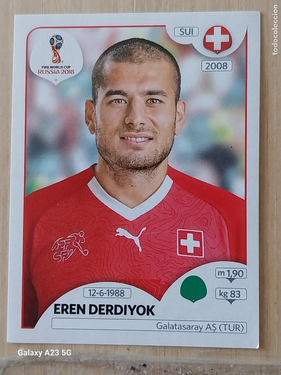 Figurine di Calcio: 391 DERDIYOK SUIZA RICA RUSSIA RUSIA 2018 * PANINI WORLD CUP CROMO SIN PEGAR NUNCA ORIGINAL PANINI