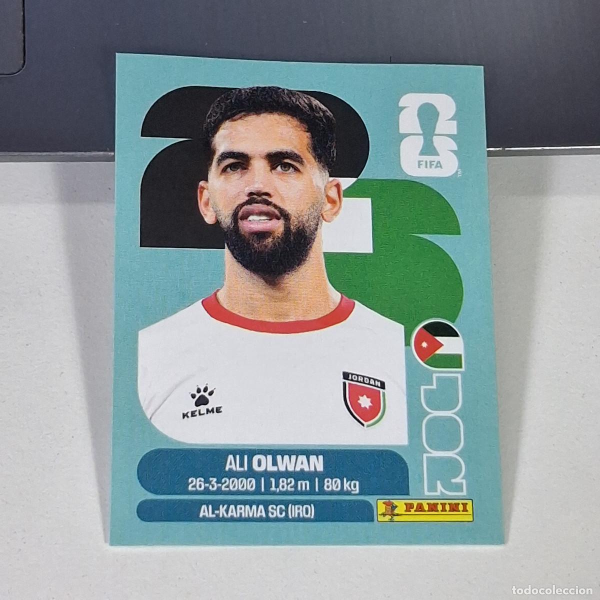 Cromos de Futebol: B61 JOR18 ALI OLWAN 18 JORDANIA JOR MUNDIAL FIFA WORLD CUP 2026 STICKER PANINI