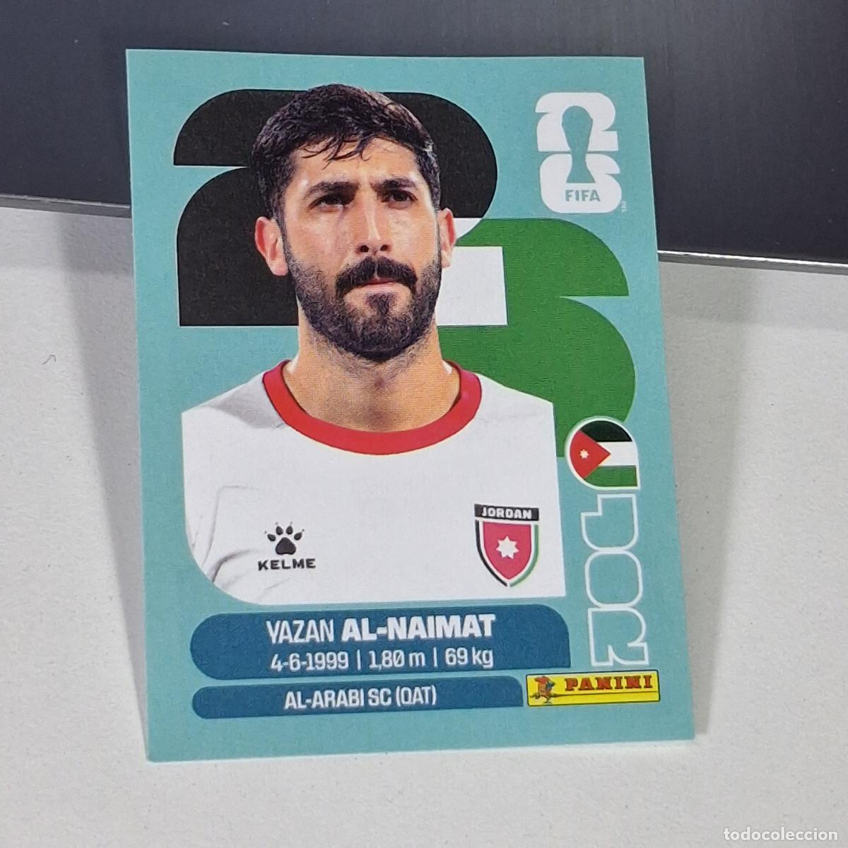 Cromos de Futebol: B61 JOR 16 JOR16 YAZAN AL-NAIMAT JORDANIA JOR MUNDIAL FIFA WORLD CUP 2026 STICKER PANINI