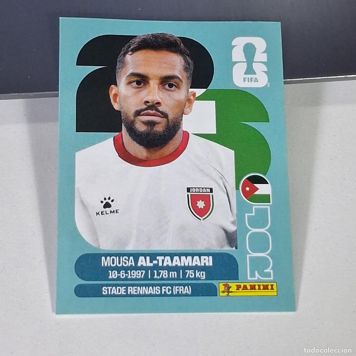 Cromos de Futebol: B61 JOR 15 JOR15 MOUSA AL-TAAMARI JORDANIA MUNDIAL FIFA WORLD CUP 2026 STICKER PANINI