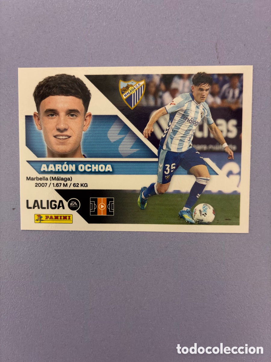 Cromos de Futebol: Cromo Aar&oacute;n Ochoa N.&ordm; 15 - M&aacute;laga CF - Colecci&oacute;n Este / Panini Liga 2026-27