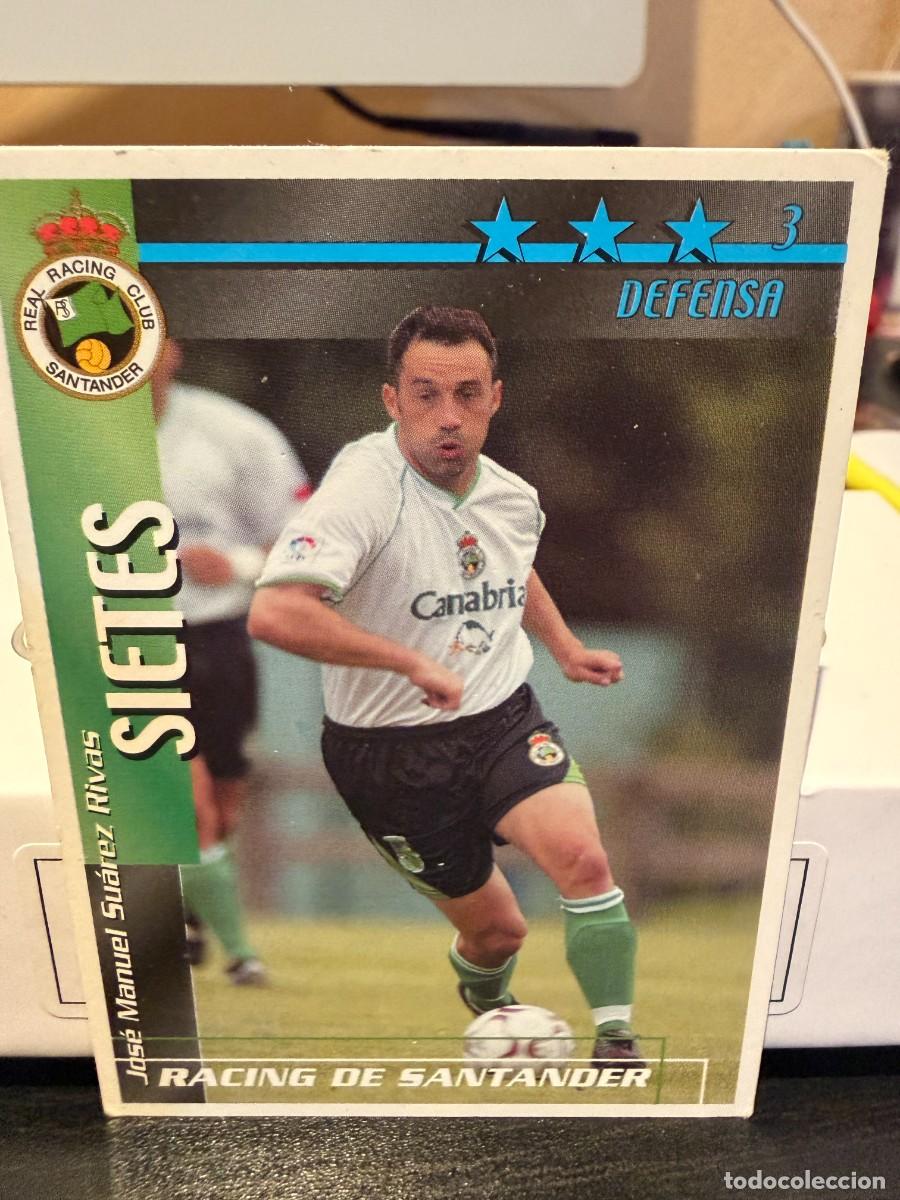 Cromos de f&uacute;tbol: magic box futbol match liga 02-03 sietes racing