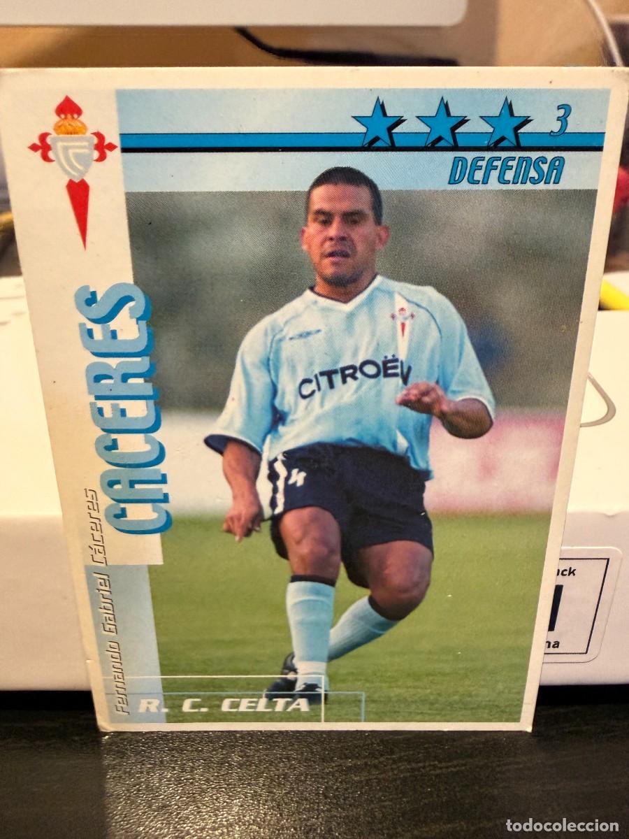 Cromos de f&uacute;tbol: magic box futbol match liga 02-03 caceres celta