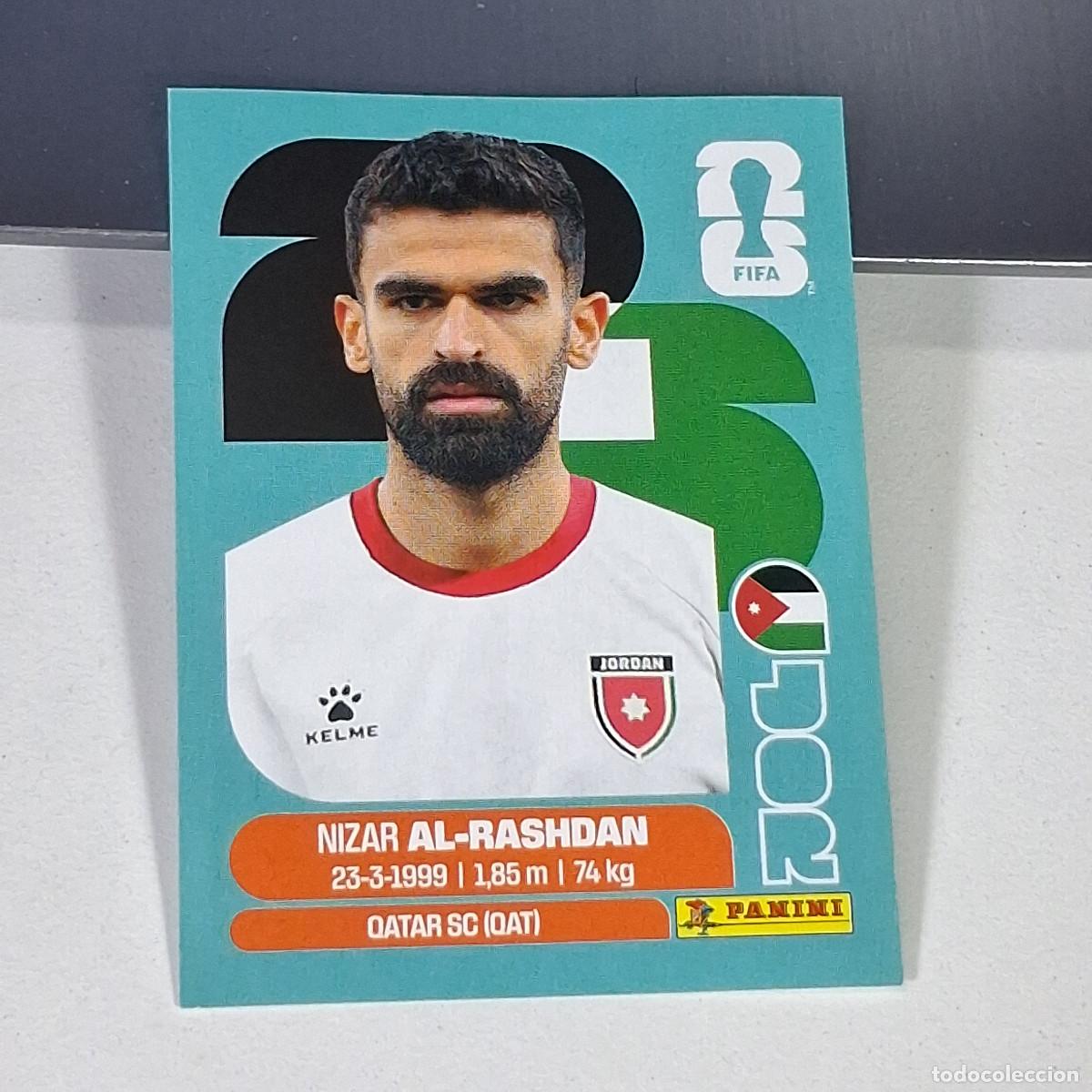 Cartes &agrave; collectionner de Football: B61 JOR 10 JOR10 NIZAR AL-RASHDAN JORDANIA JOR MUNDIAL FIFA WORLD CUP 2026 STICKER PANINI