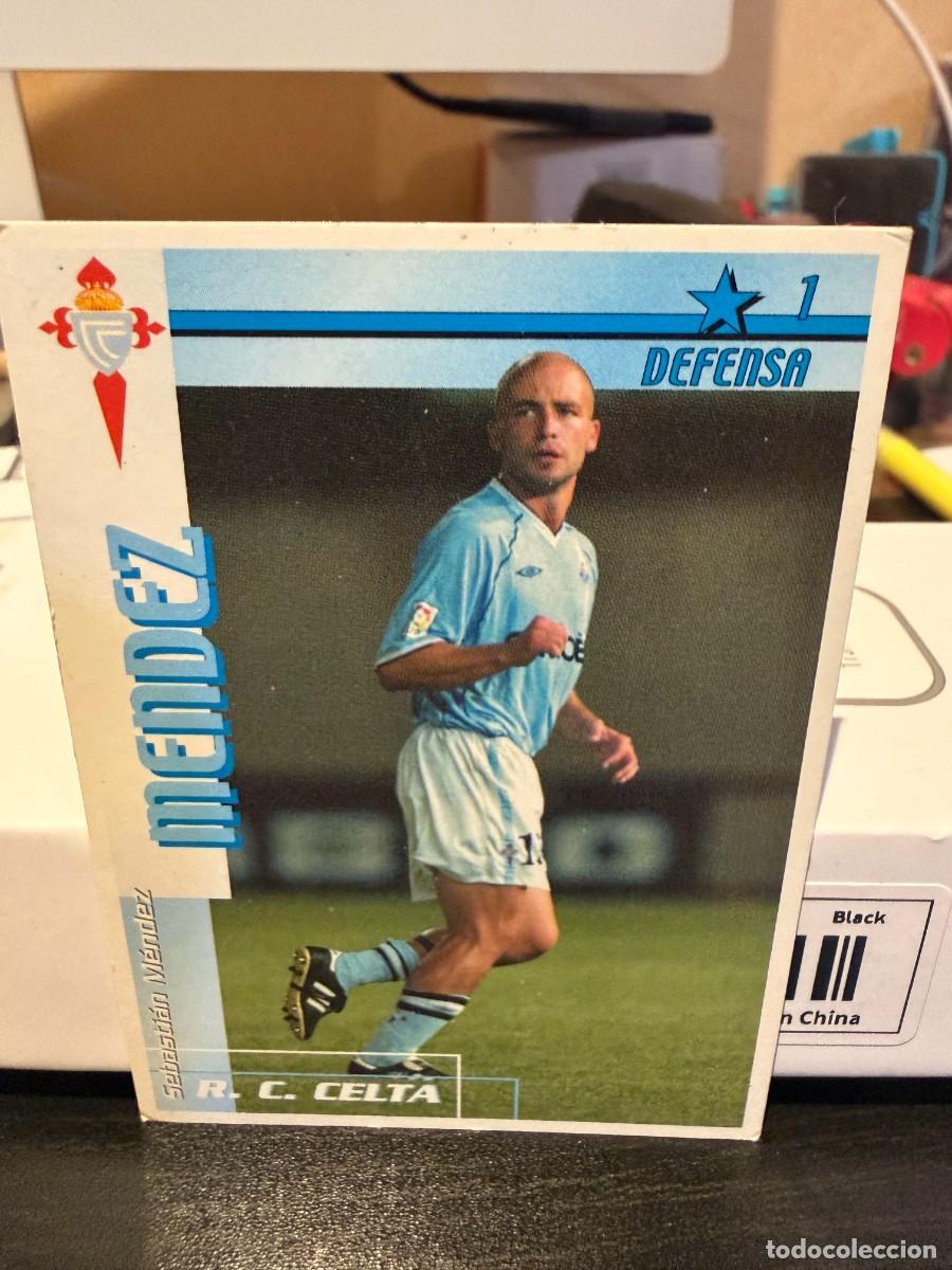 Cromos de f&uacute;tbol: magic box futbol match liga 02-03 mendez celta