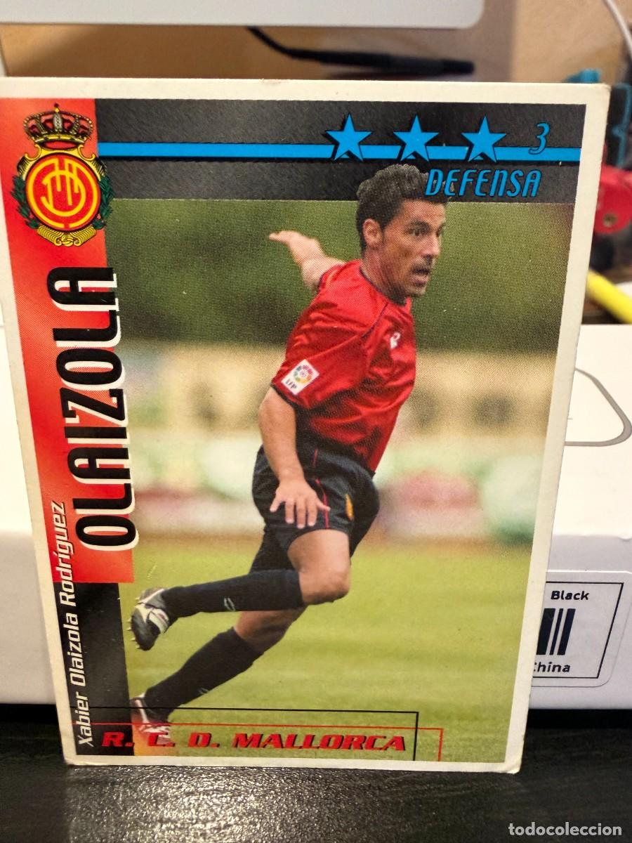 Cromos de f&uacute;tbol: magic box futbol match liga 02-03 olaizola mallorca