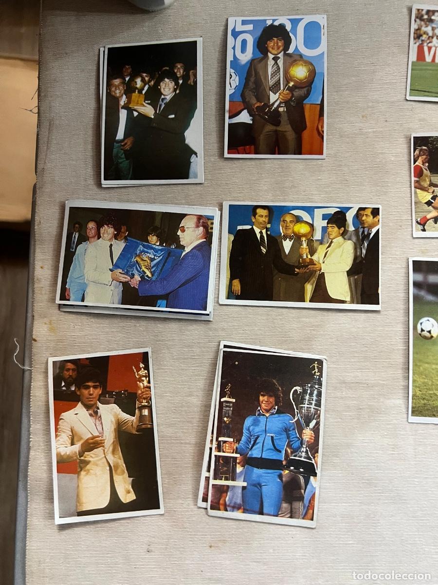 Cromos de f&uacute;tbol: Cromos Maradona a&ntilde;o 1984. Hay m&aacute;s de 150