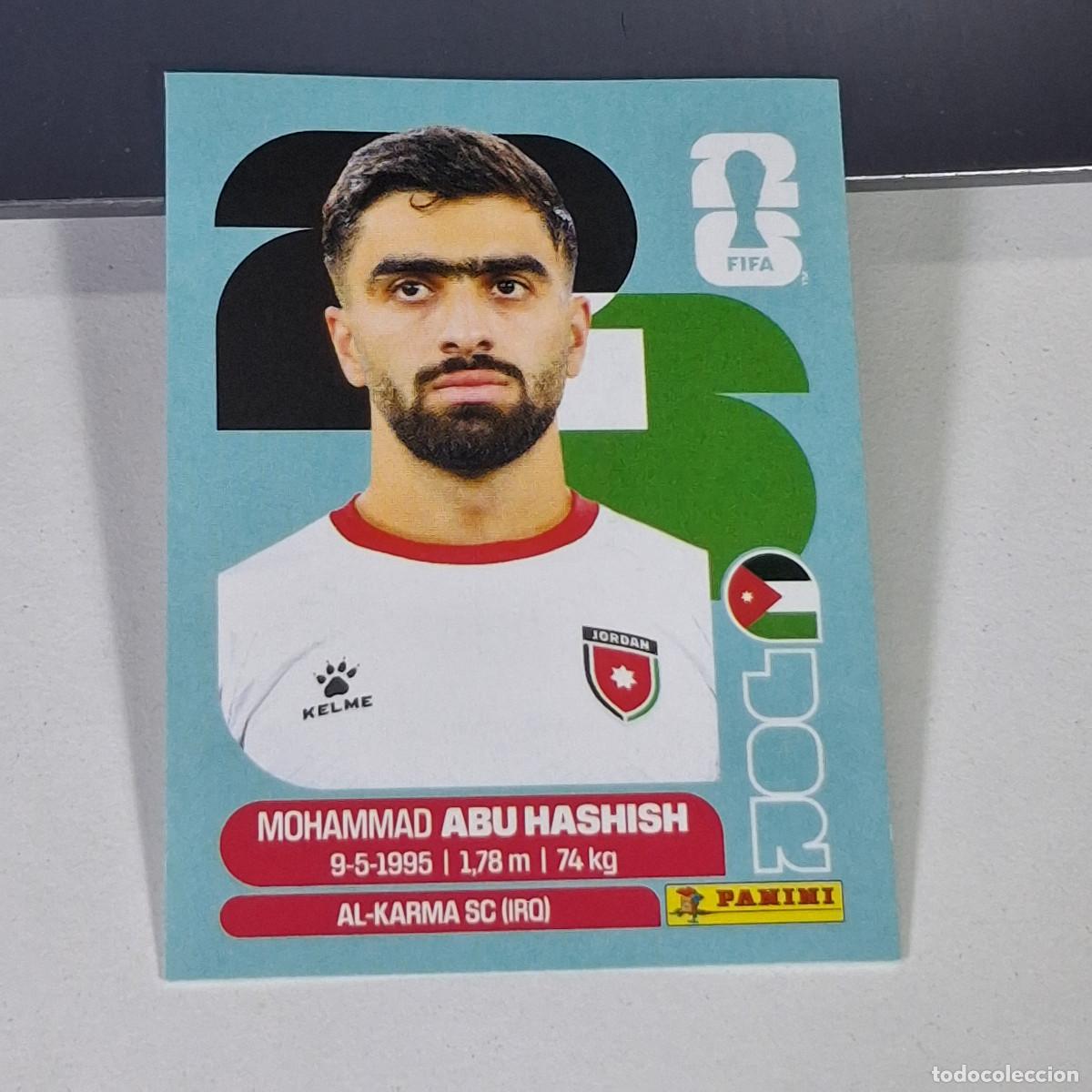Cromos de f&uacute;tbol: B61 JOR 4 JOR4 MOHAMMAD ABU HASHISH JORDANIA JOR MUNDIAL FIFA WORLD CUP 2026 STICKER PANINI