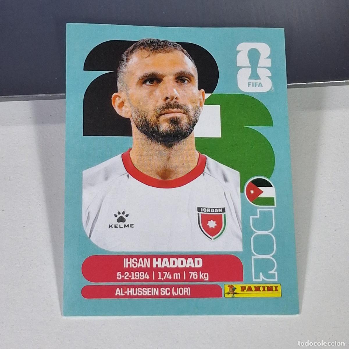 Cromos de f&uacute;tbol: B61 JOR 3 JOR3 IHSAN HADDAD JORDANIA JOR MUNDIAL FIFA WORLD CUP 2026 STICKER PANINI