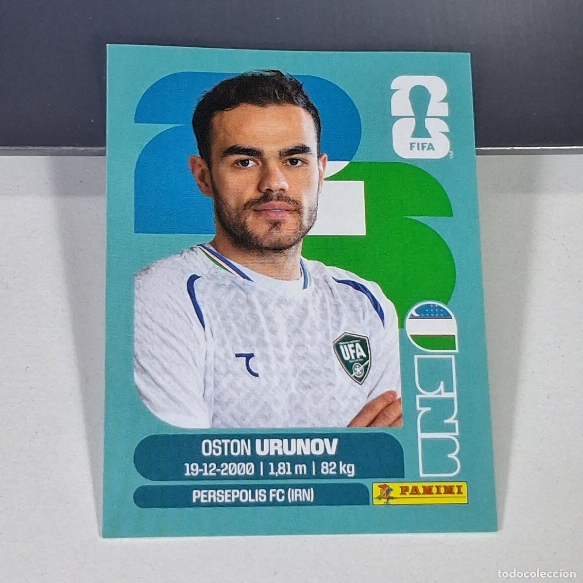 Cromos de f&uacute;tbol: B61 UZB17 OSTON URUNOV 17 UZBEKIST&Aacute;N UZB FIFA WORLD CUP 2026 STICKER PANINI