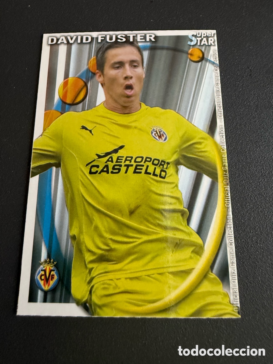 Cromos de f&uacute;tbol: MUNDICROMO 2011. 186. DAVID FUSTER ( Villarreal). Mate