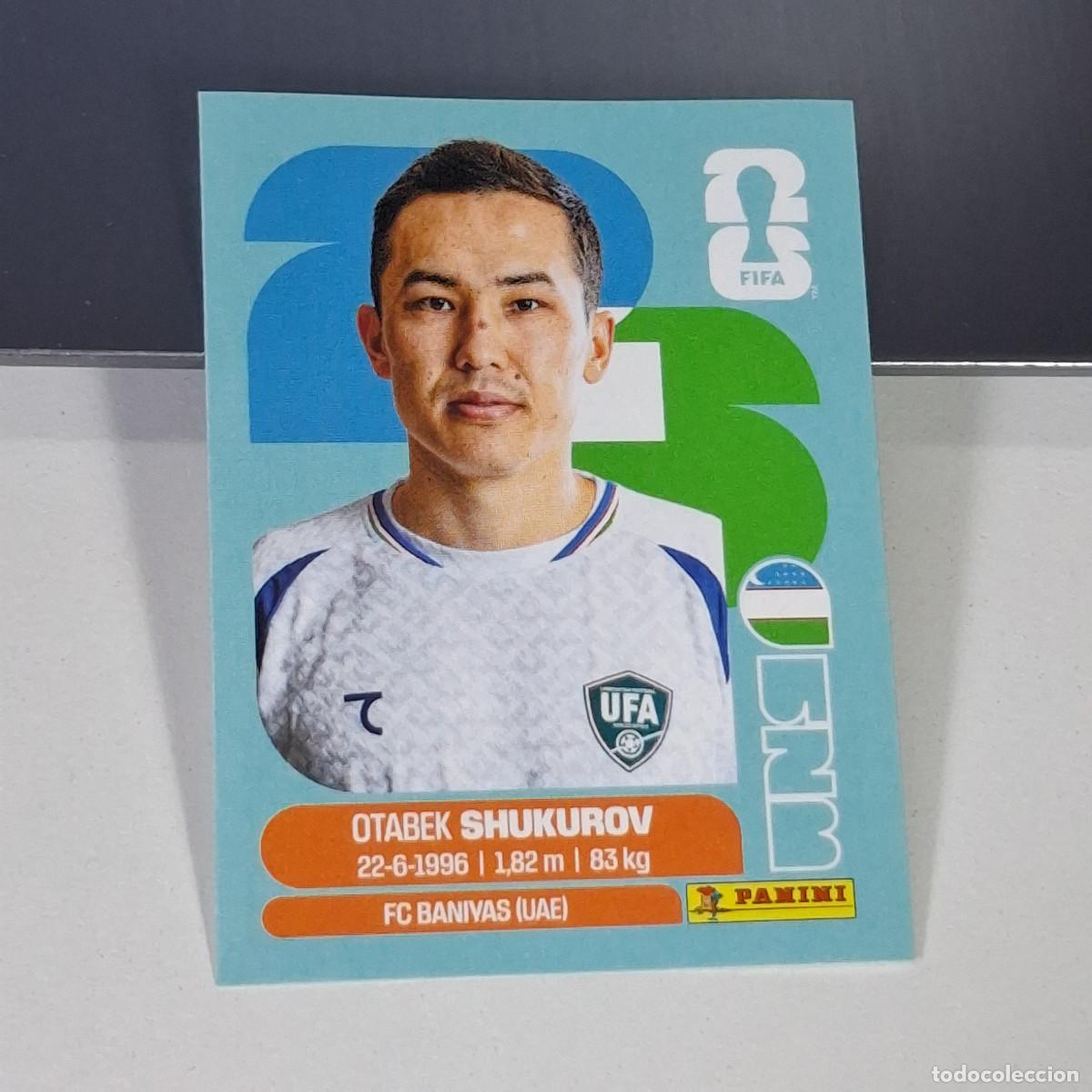 Cromos de f&uacute;tbol: B61 UZB11 OTABEK SHUKUROV 11 UZBEKIST&Aacute;N UZB MUNDIAL FIFA WORLD CUP 2026 STICKER PANINI