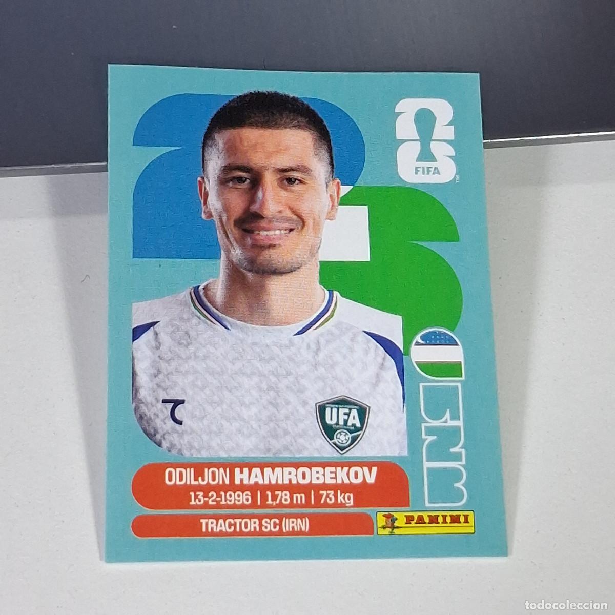 Cromos de f&uacute;tbol: B61 UZB10 ODILJON HAMROBEKOV 10 UZBEKIST&Aacute;N UZB MUNDIAL FIFA WORLD CUP 2026 STICKER PANINI