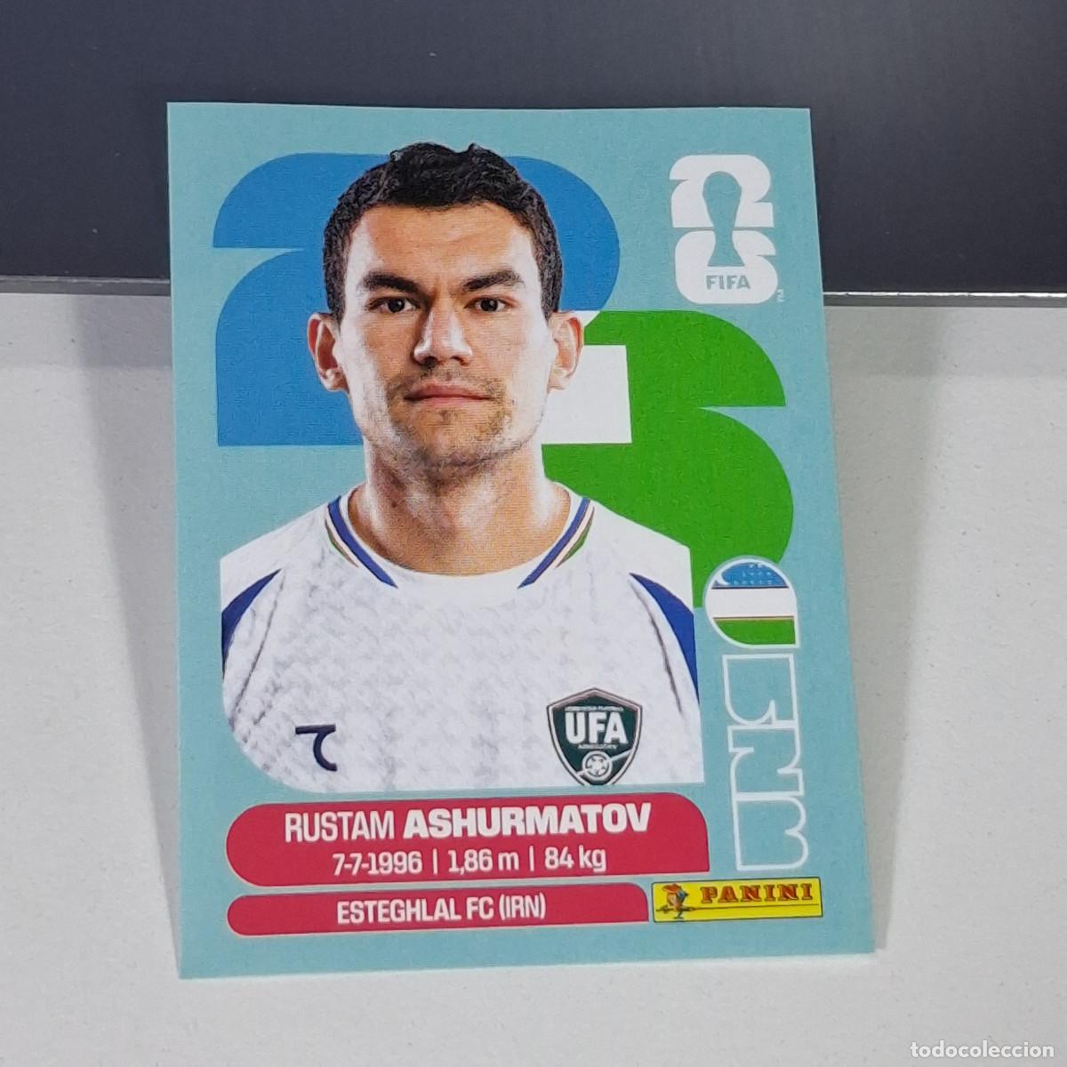 Cromos de f&uacute;tbol: B61 UZB7 RUSTAMJON ASHURMATOV 7 UZBEKIST&Aacute;N UZB MUNDIAL FIFA WORLD CUP 2026 STICKER PANINI