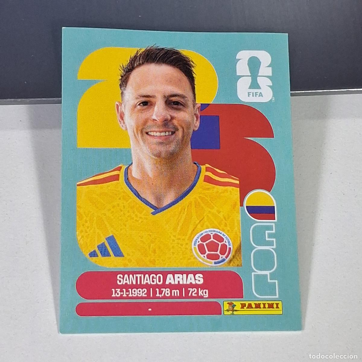 Football Stickers: B61 COL9 SANTIAGO ARIAS 9 COLOMBIA COL MUNDIAL FIFA WORLD CUP 2026 STICKER PANINI