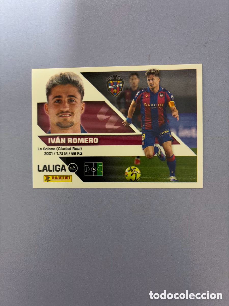 Football Stickers: Cromo Iv&aacute;n Romero N.&ordm; 18 - Levante UD - Colecci&oacute;n Este / Panini Liga 2026-27