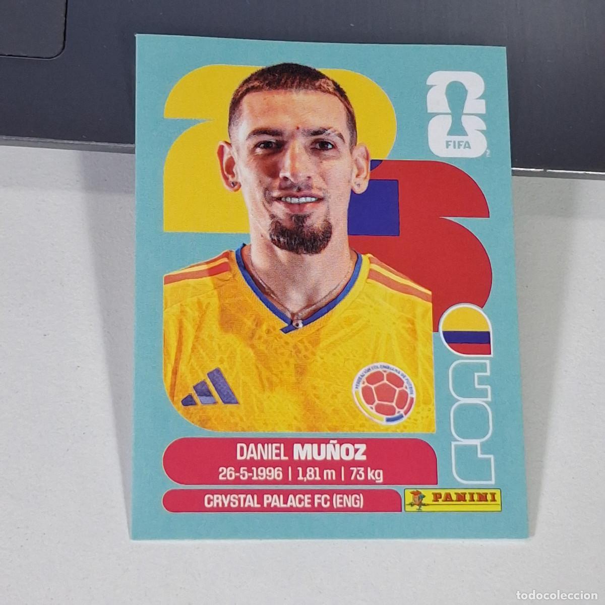 Football Stickers: B61 COL6 DANIEL MU&Ntilde;OZ 6 COLOMBIA COL MUNDIAL FIFA WORLD CUP 2026 STICKER PANINI