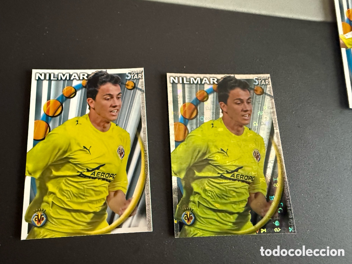 Cromos de f&uacute;tbol: MUNDICROMO 2011. 189. NILMAR ( Villarreal). Mate. Letras