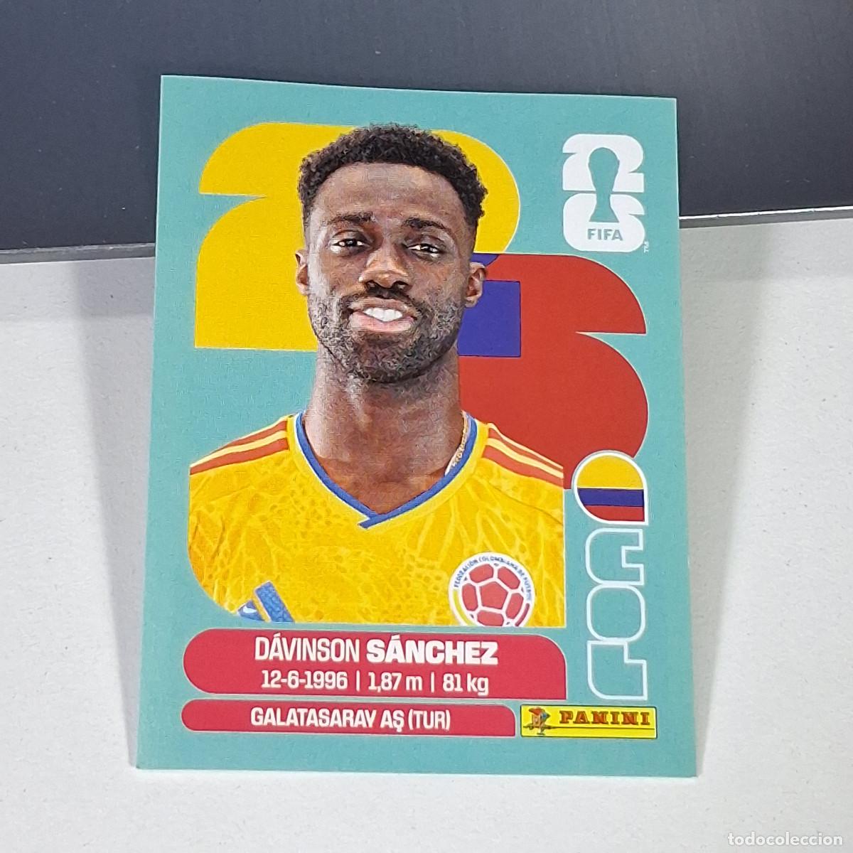 Cromos de f&uacute;tbol: B61 COL 4 COL4 DAVINSON SANCHEZ COLOMBIA COL MUNDIAL FIFA WORLD CUP 2026 STICKER PANINI