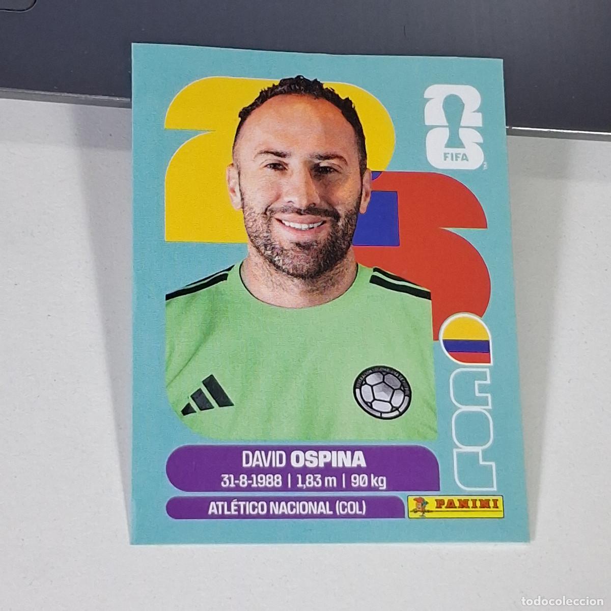 Cromos de f&uacute;tbol: B61 COL 3 COL3 DAVID OSPINA COLOMBIA MUNDIAL FIFA WORLD CUP 2026 STICKER PANINI