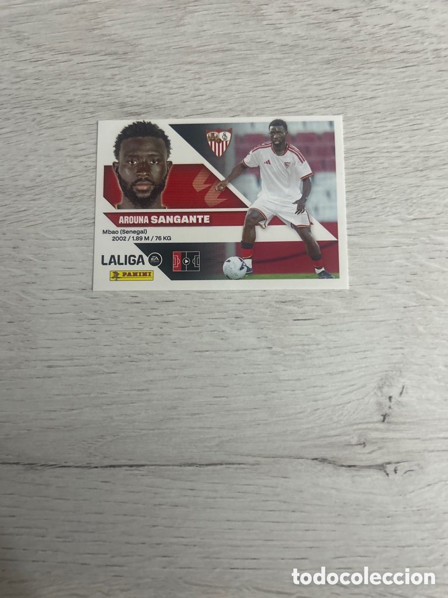 Cromos de f&uacute;tbol: Sangante 17 &Uacute;ltimos Fichajes Sevilla Segunda 2 Edici&oacute;n Liga Este 2026/27 26-27 Panini