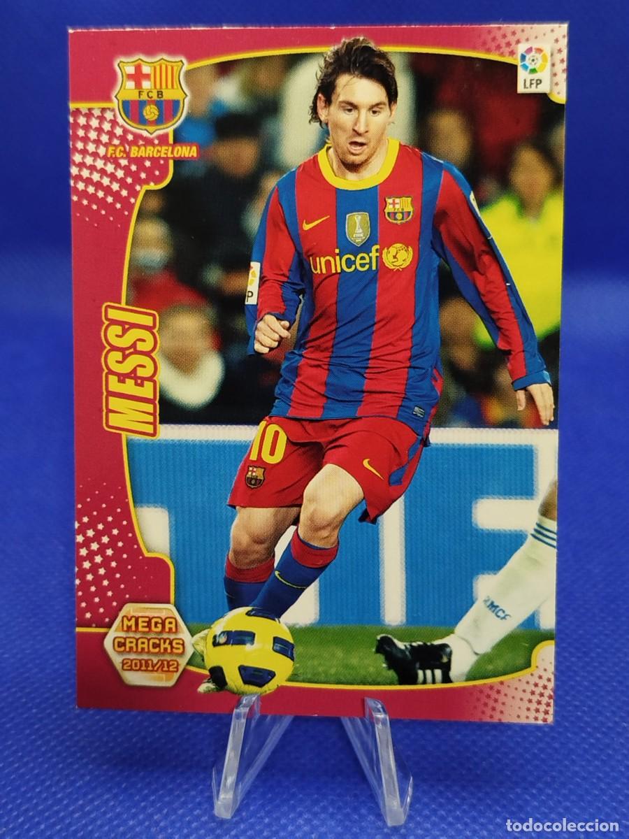 Cromos de f&uacute;tbol: #53 LIONEL MESSI FC BARCELONA 2011 2012 PANINI MEGACRACKS MGK 11 12