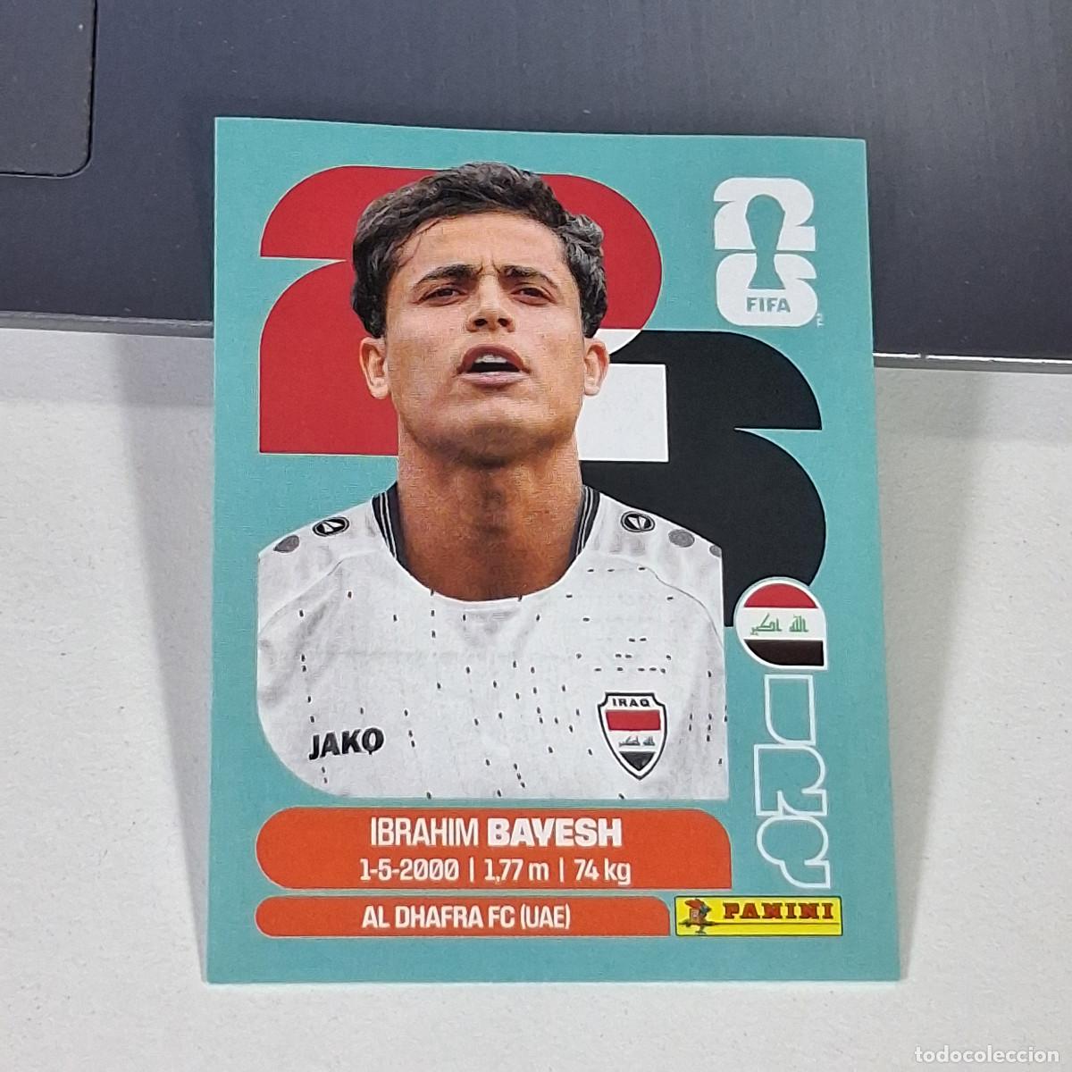 Cromos de f&uacute;tbol: B61 IRQ 11 IRQ11 IBRAHIM BAYESH IRAQ IRQ MUNDIAL FIFA WORLD CUP 2026 STICKER PANINI