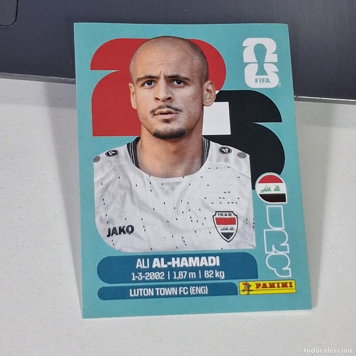 Cromos de f&uacute;tbol: B61 IRQ 18 IRQ18 ALI AL-HAMADI IRAQ IRQ MUNDIAL FIFA WORLD CUP 2026 STICKER PANINI