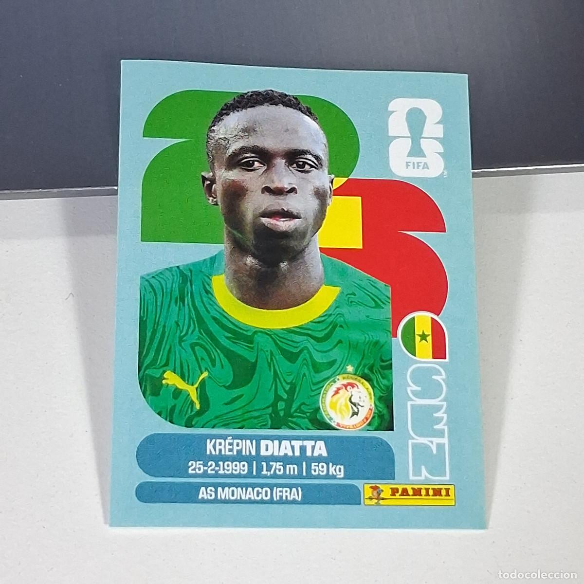 Cartes &agrave; collectionner de Football: B61 SEN20 KR&Eacute;PIN DIATTA 20 SENEGAL SEN MUNDIAL FIFA WORLD CUP 2026 STICKER PANINI