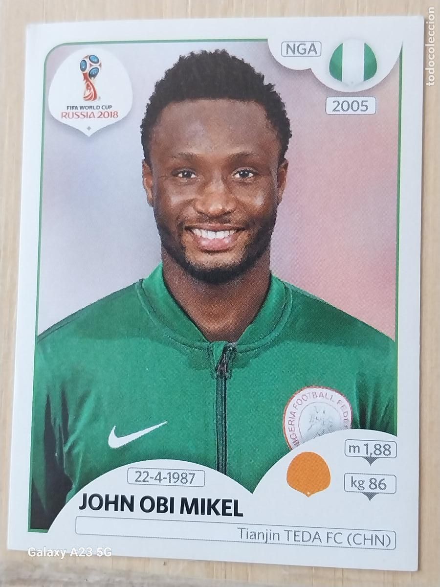 Cartes &agrave; collectionner de Football: 341 NIGERIA * PANINI WORLD CUP RUSIA 2018 CROMO SIN PEGAR NUNCA ORIGINAL PANINI