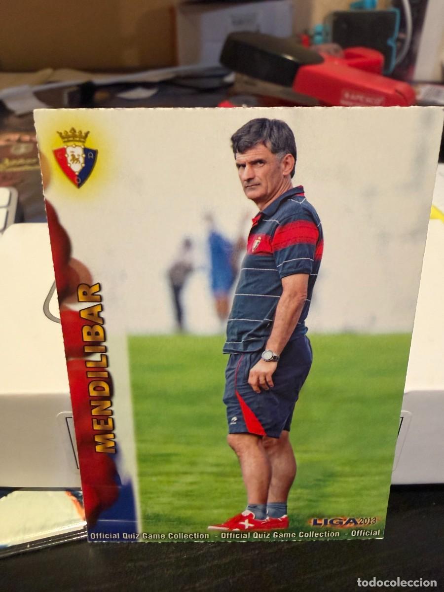 Football Stickers: MENDILIBAR N&ordm; 165 OSASUNA LIG QUIZ 2012-13