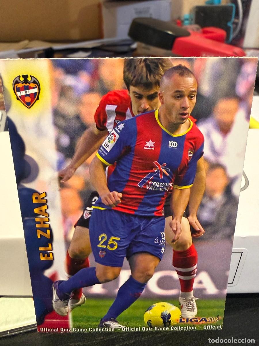 Cartes &agrave; collectionner de Football: EL ZHAR N&ordm; 153 LEVANTE LIG QUIZ 2012-13