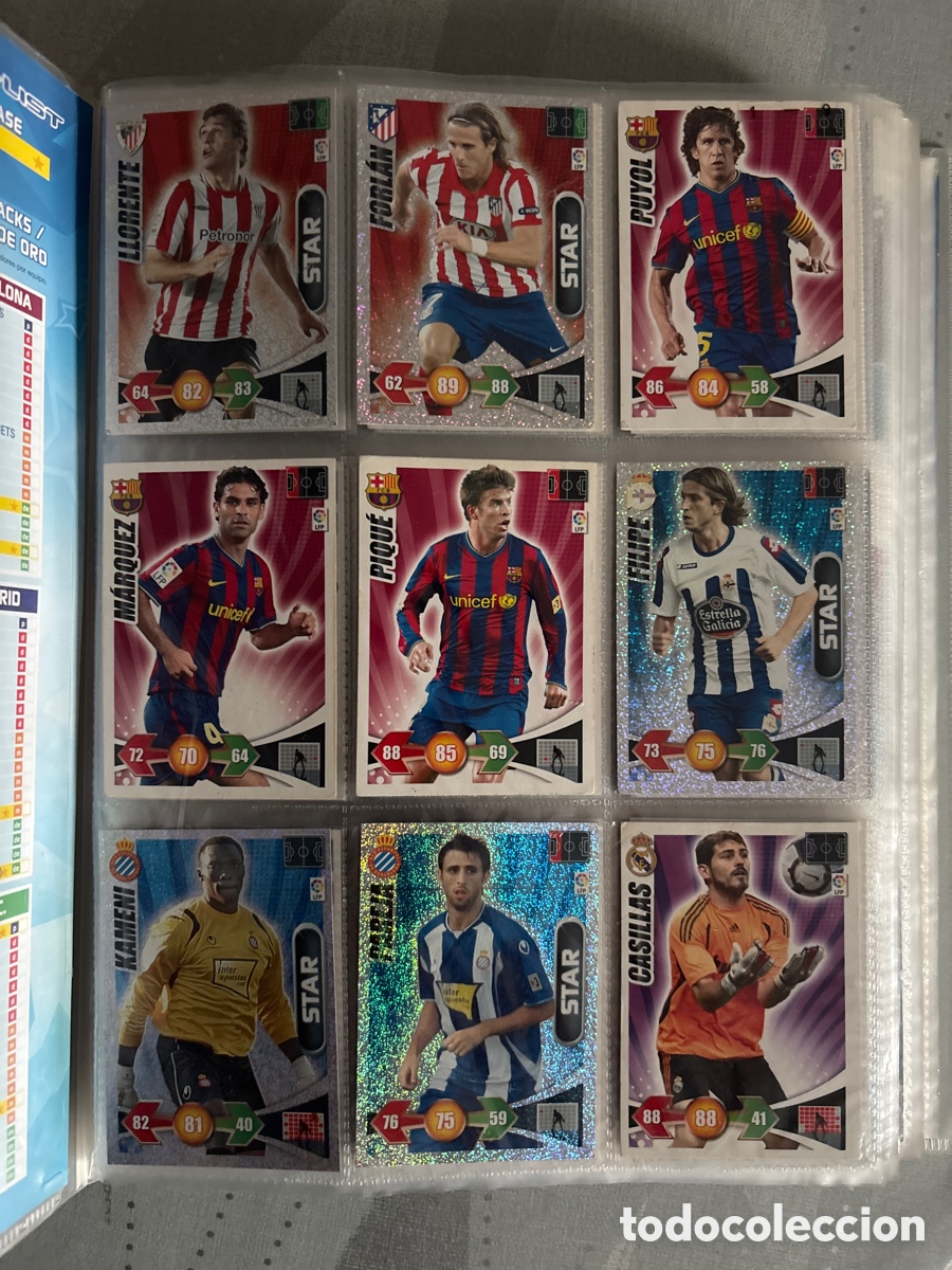 Cartes &agrave; collectionner de Football: LOTE 34 CROMOS ADRENALYN 2009 2010 09 10 STARS BASICOS DIFICILES JUGON ACTUALIZACION