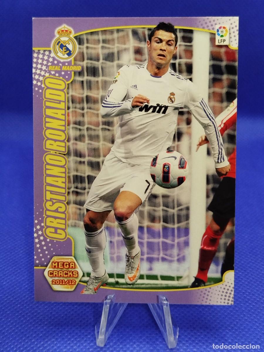 Cromos de Futebol: #160 CRISTIANO RONALDO REAL MADRID CF 2011 2012 PANINI MEGACRACKS MGK 11 12