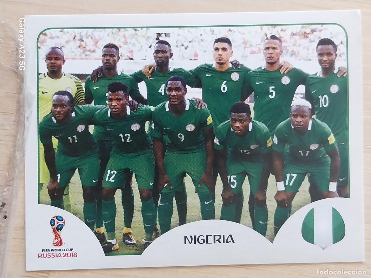 Cartes &agrave; collectionner de Football: 333 NIGERIA PANINI WORLD CUP RUSIA 2018 CROMO SIN PEGAR NUNCA ORIGINAL PANINI
