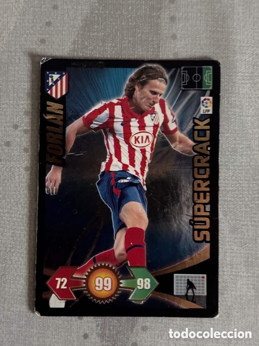 Cartes &agrave; collectionner de Football: ADRENALYN 2009 2010 09 10 FORLAN SUPERCRACK 407
