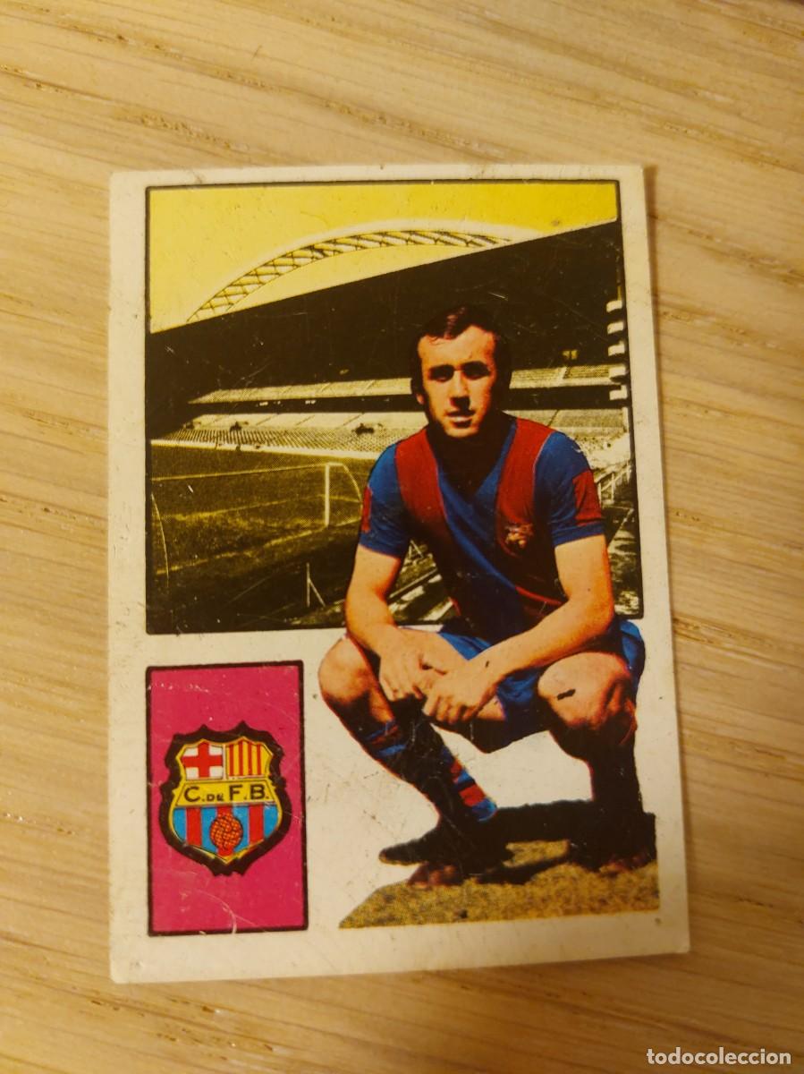 Cromos de f&uacute;tbol: 74 75 1974 1975 JUAN CARLOS FCB FC BARCELONA EDITORIAL FHER SIN PEGAR NUNCA PEGADO